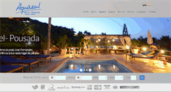 Desktop Screenshot of aguazulpousada.com
